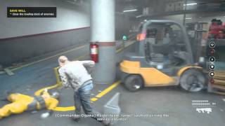 Quantum Break - Act 5-2 Return To The University: Clear Time machine Room of Monarch Reapers Heavies