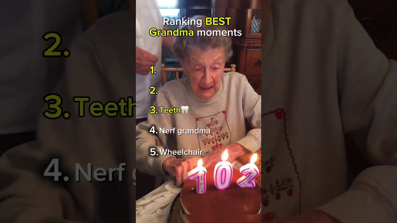 Ranking BEST Grandma Moments Ever Youtube Funny Youtubeshorts Cringecomedy Fails Trending