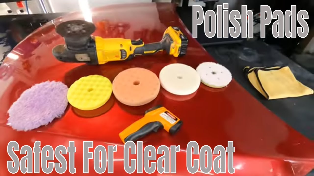 These Are The SAFEST Polish Pads For Modern Clear Coat! Paint