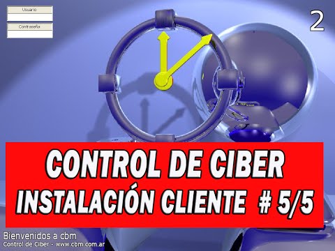 CONTROL DE CIBER INSTALACION CLIENTE + TRUCOS VIDEO 5 DE 5