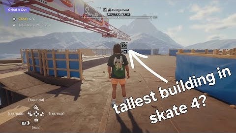I climbed the tallest building in skate 4