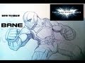 How to Draw Bane from Dark Knight Rises 4/4 - Easy Things to Draw