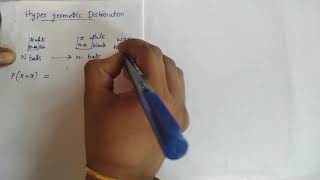 The Hypergeometric distribution   An introduction