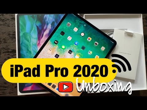 Unboxing   Apple IPad Pro 2020 12 9inch WiFi and Cellular and Accessories