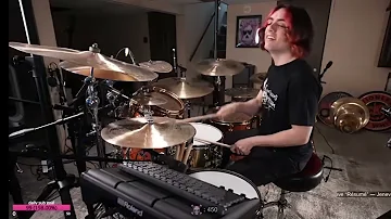 Vinny (Motionless In White) drum cover of Resume by Jenevieve