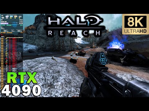 ►Halo Reach MCC in 8K | RTX 4090 | Ryzen 9 7950X | Ultra Graphics