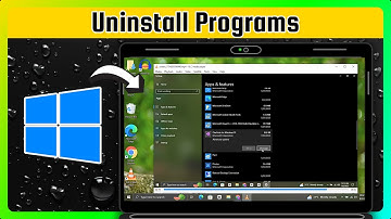 How To Uninstall Programs & Apps In Windows 10 (Step By Step)