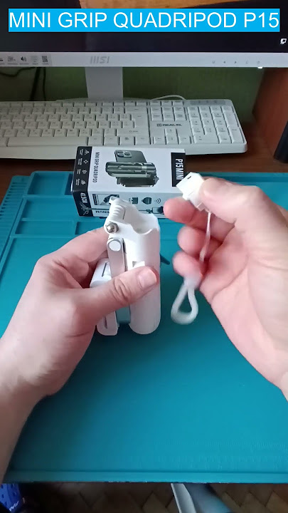 Telescopic four-pod - 📷 P15 MINI selfie stick for comfortable photo and video shooting