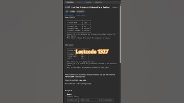 Leetcode 1327 in 50 seconds | SQL 50 Challenge #sql #sqlinterview #learnsql #leetcodesql