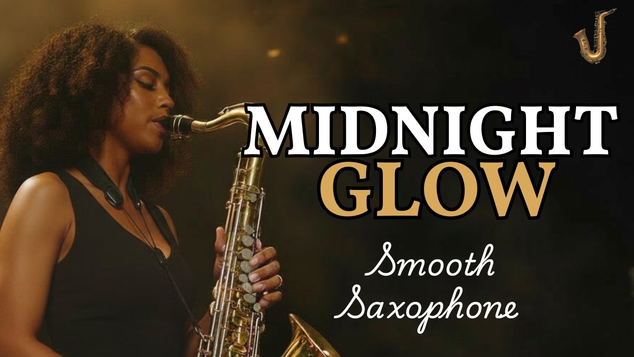 Midnight Glow Jazz 🌙 Smooth Sax & Night Ambiance for Cozy Evenings, Warm Vibes & Gentle Relaxation