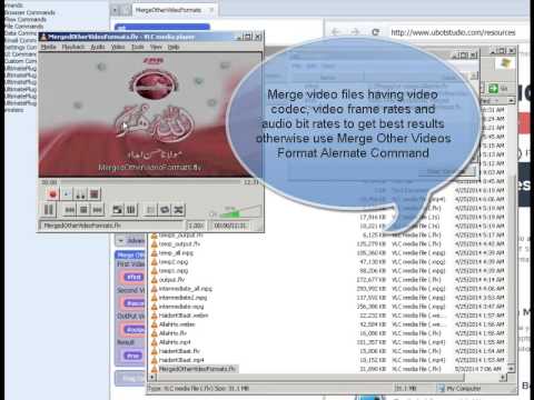 Ultimate Ubot Plugin - How To Merge Video
