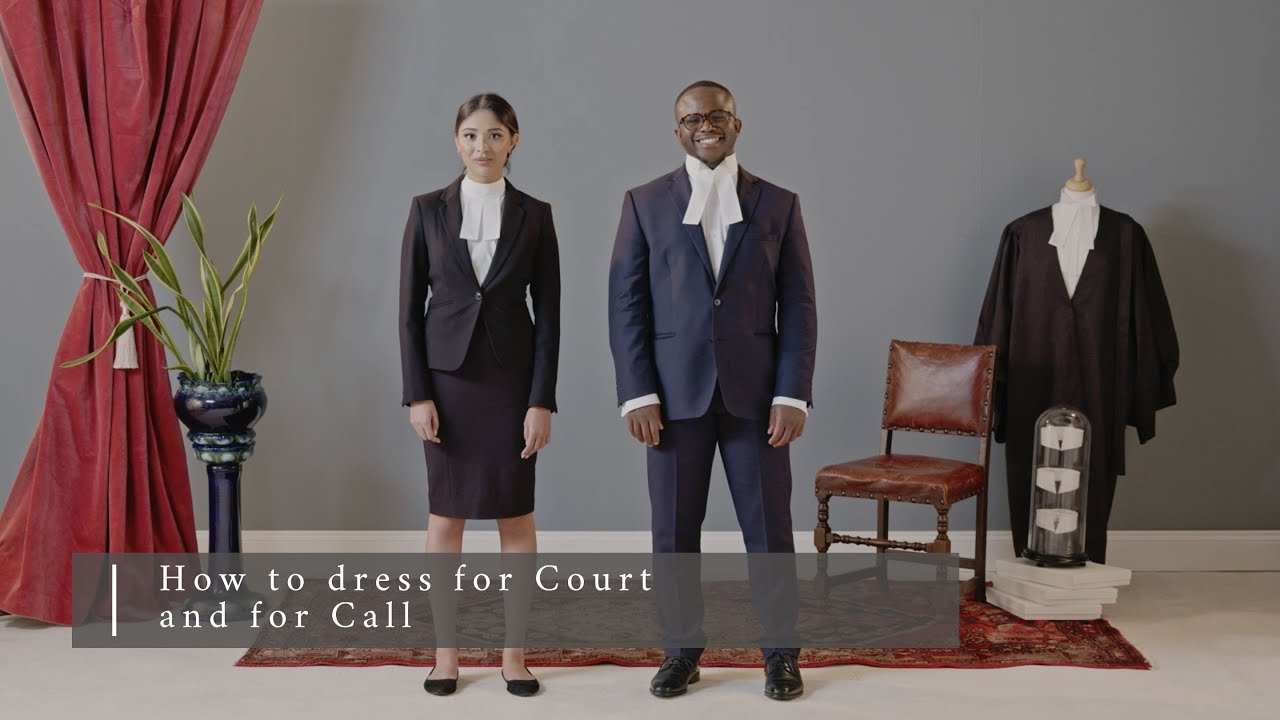 how to dress for court