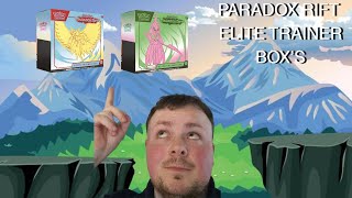 Pokemon Paradox Rift ELITE TRAINER BOX Opening!