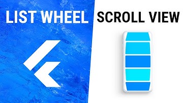Flutter ListWheelScrollView Widget