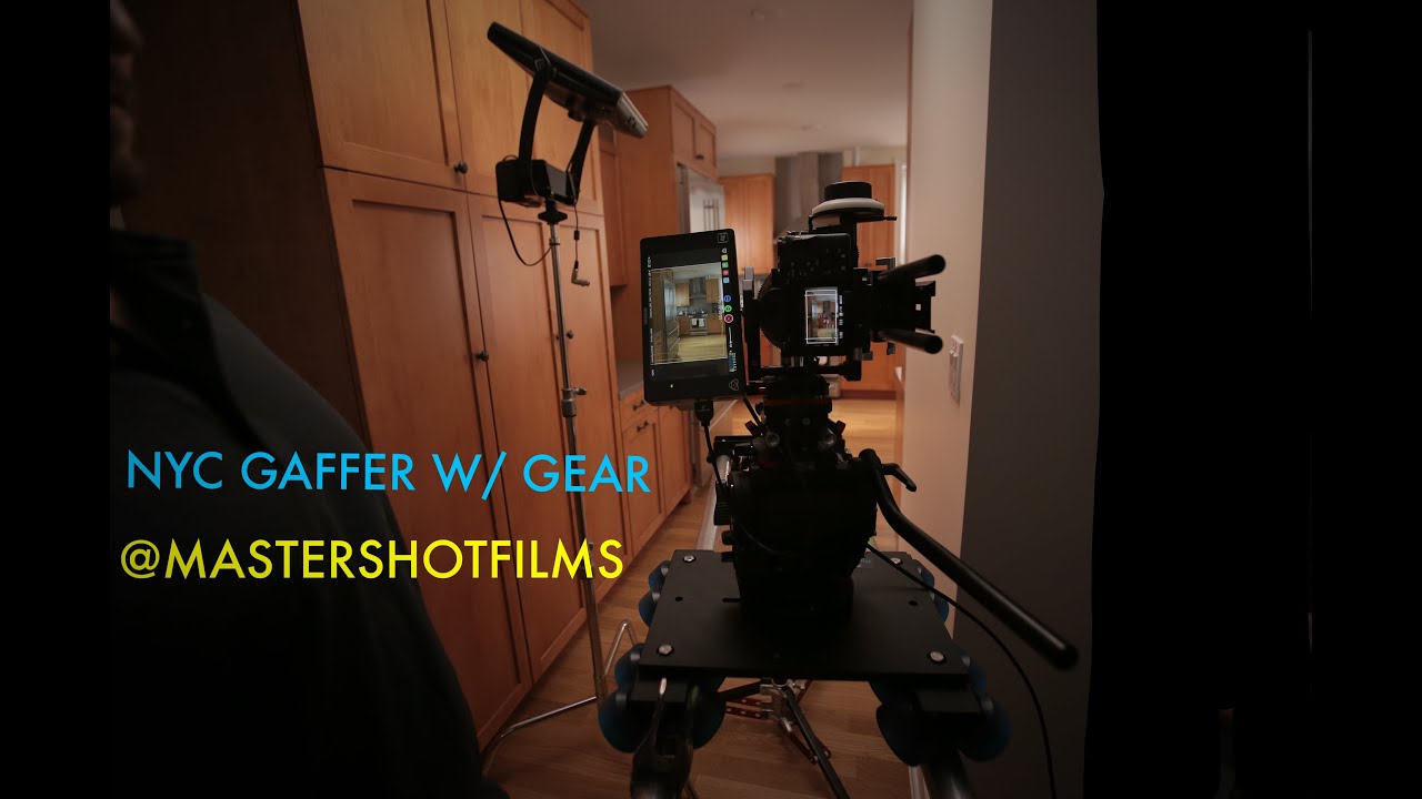 NYC APARTMENT COMMERCIAL SHOOT / Mastershot Films / NYC Gaffer with Gear
