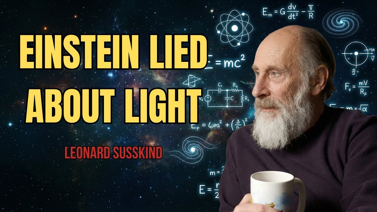 The Speed Of Light Is Not A Speed — That Changes Everything.Leonard Susskind