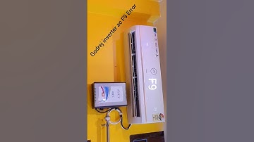 godrej ac f9 error code#homeappliance #automobile #airconditioner #ifbhomeservice #godrejappliances