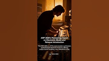 Korg ARP 2600 FS: The iconic synth legend is back! #Synth #MusicProduction #ElectronicMusic #Korg