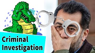Crocodile tears! The people of Scotland demand a criminal investigation after Humza Yousaf resigns