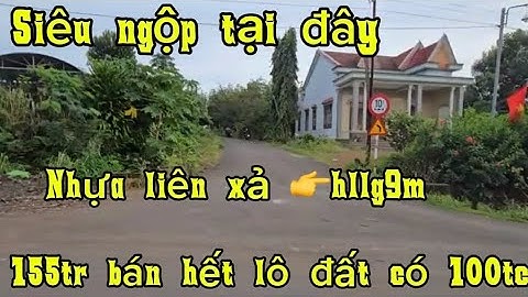 1023🎀 kiếm đâu ra đất sằn thổ cư cư, đường nhựa lớn Giá hơn 100 tr ,sẳn bìa hồng 