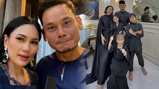 Sweetnya Aidil siap cium Fasha Sandha, 6 tahun kahwin tapi macam pengantin baru