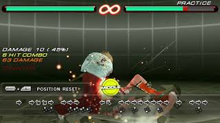 Tekken 6 - Steve CH b2 & df2 max damage