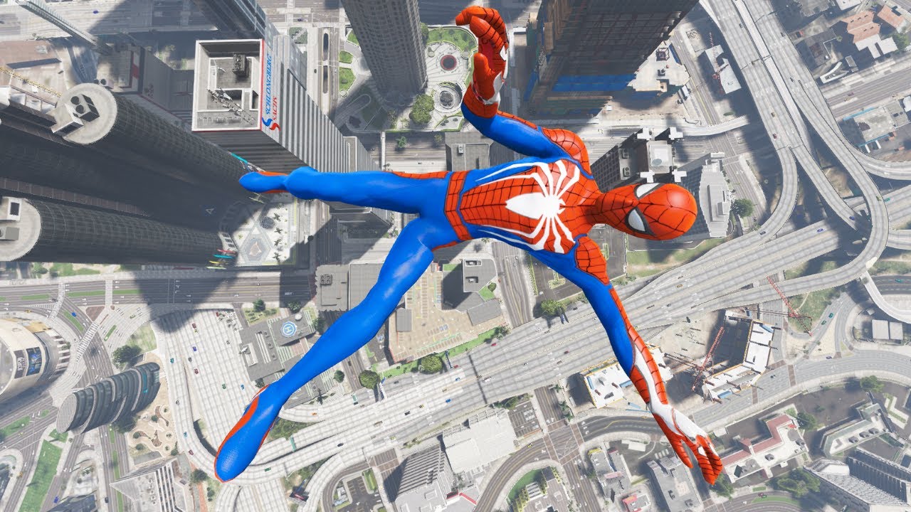 GTA 5 Spider-Man Crazy Jumps & Funny Ragdoll Fails | Euphoria Physics Compilation #29