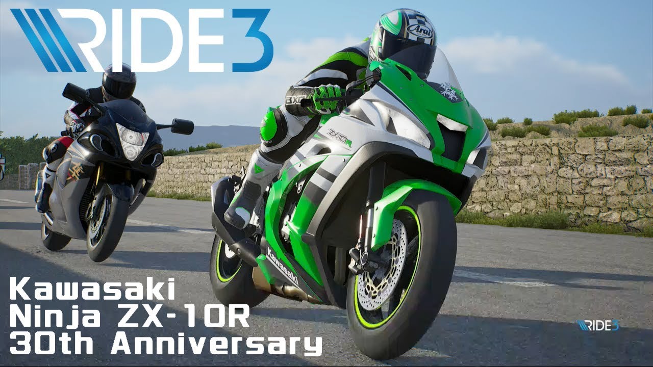 バイク PS4 Ride 3 【カワサキ ニンジャ ZX-10R 30th アニバーサリー】【ライド 3