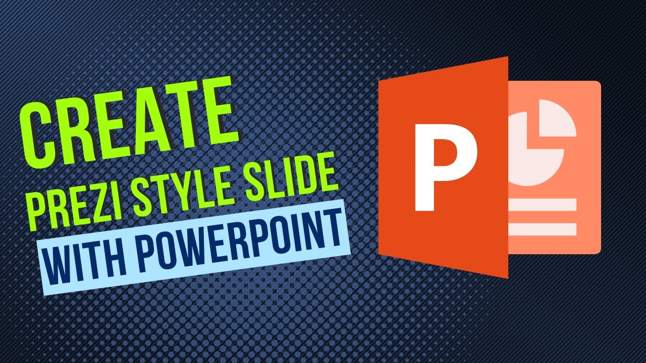 prezi style presentation in powerpoint 2016