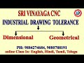 What is gdt  gdt  gdt tamil  gdt tolerance  cnc industrila drawing tolerance