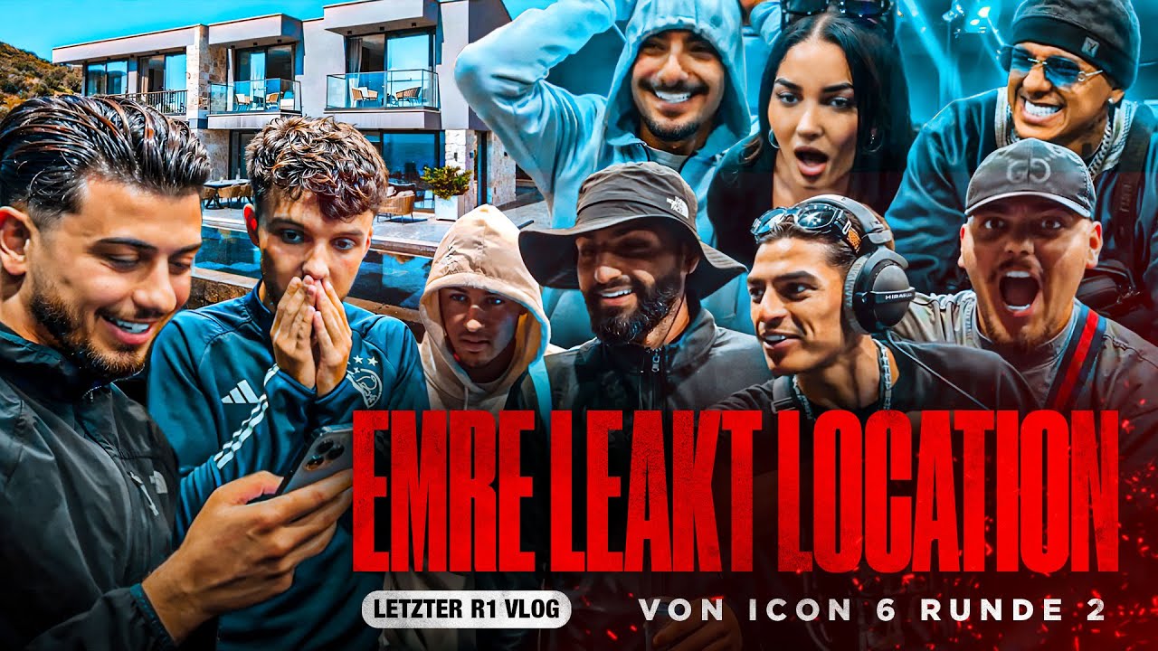 EMRE ZEIGT KÜNSTLERN DIE VILLEN VON RUNDE 2 😍 ICON 6 | EP. 10 | VLOG 30