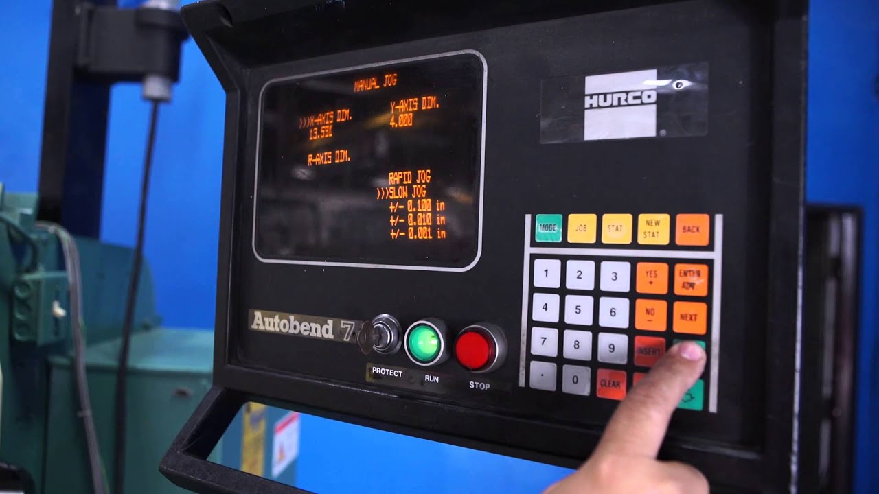 Promecam - CNC Hydraulic Press Brake | 20 Ton x 4' - YouTube