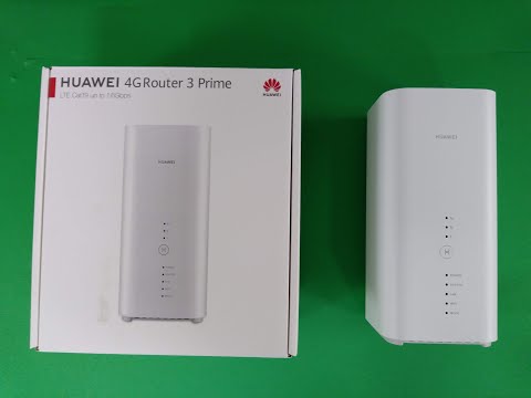 Huawei B818 Unboxing