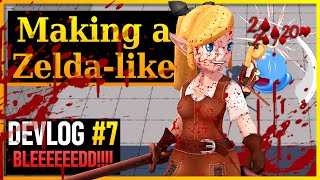 Making Monsters Bleed In My Zelda-Like Indie Game Devlog 7 Status Effects