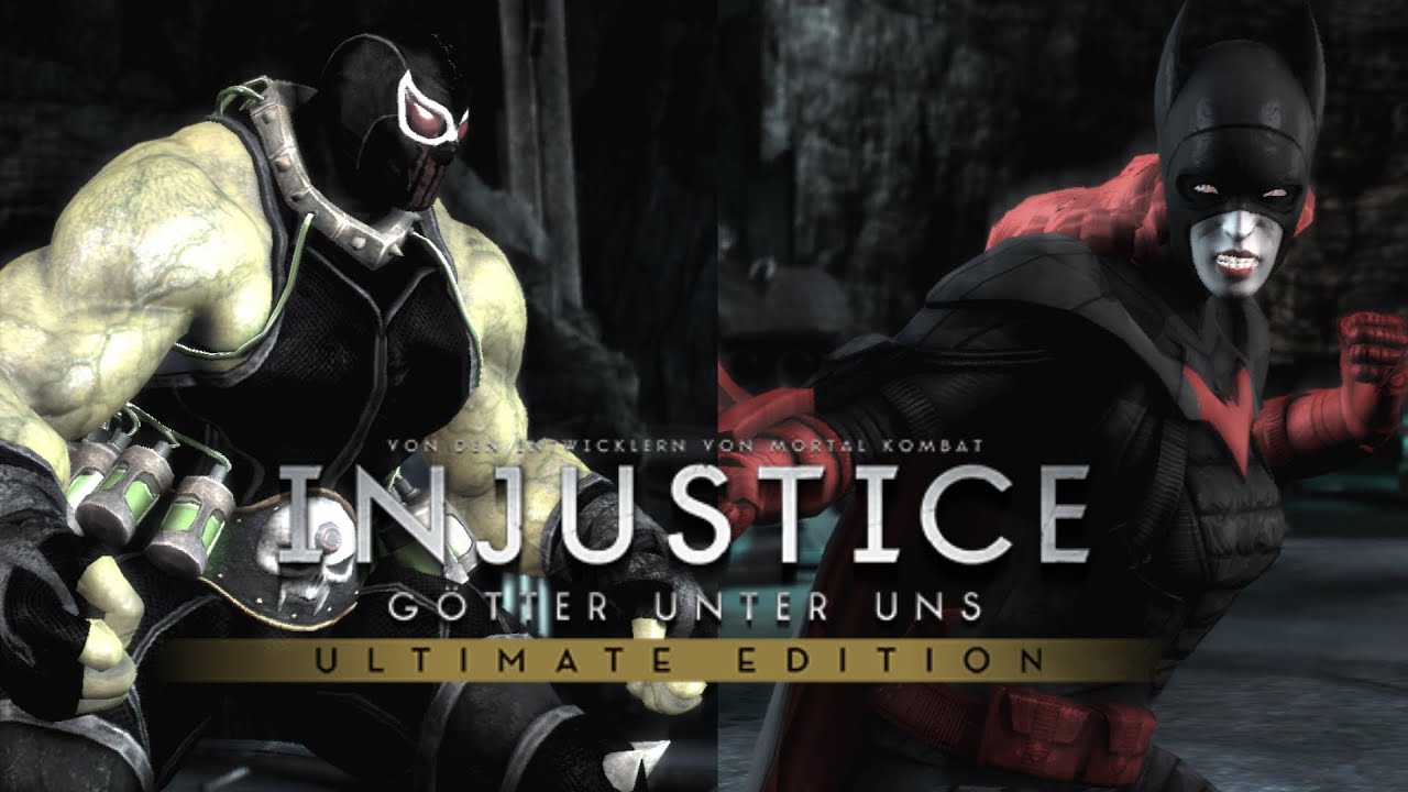 Injustice Ultimate Edition PC | Bane (1997 Movie) vs Batwoman Skin Mod