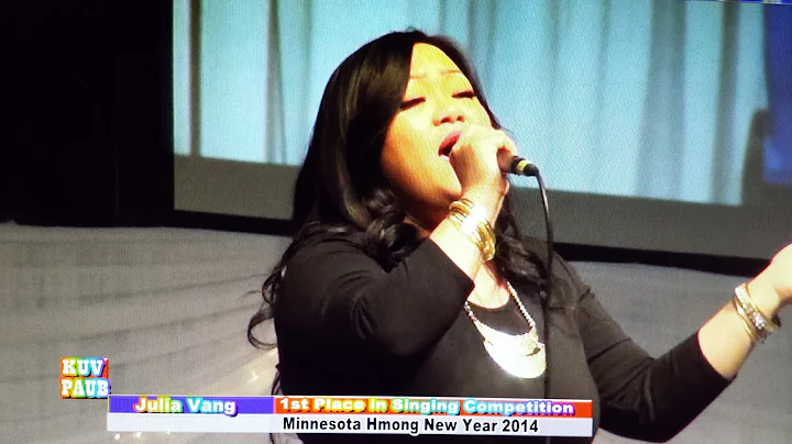 Julia Vang, 1st Place in Singing Competition @ Riv...