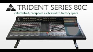 Trident Series 80 C analog mixing desk | 80B | 80C | ATB