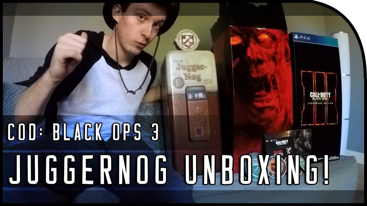 Call of Duty: Black Ops 3 JUGGERNOG EDITION UNBOXING!!! (JUGGERNOG FRIDGE!)  