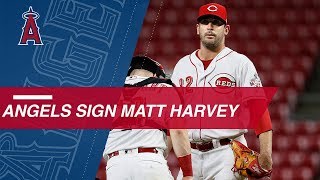 Matt Harvey signs with the Angels on a one-year deal