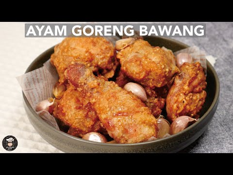 Bahan Dapur Viral!! Meresap Sampai Ke Tulang Resep AYAM GORENG BAWANG!! Yang Sangat Enak