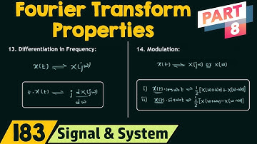 Properties of Fourier Transform (Part 8)