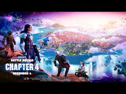 Fortnite Chapter 4 Season 1: Realities (Battle Pass & Map)