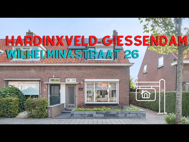 Huis te koop: Wilhelminastraat 26 te Hardinxveld-Giessendam Digimakelaars - Woningvideo