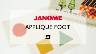 APPLIQUE FOOT