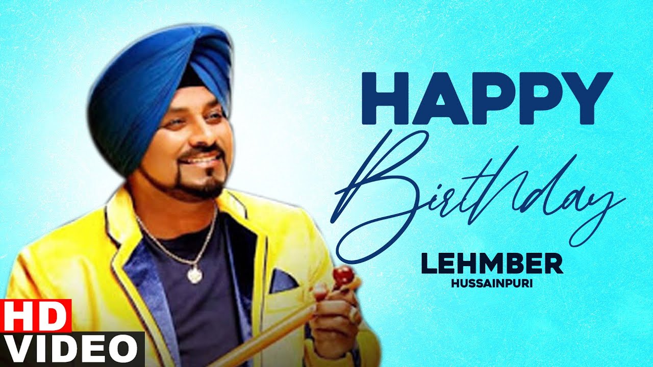 Birthday Wish | Lehmber Hussainpuri | Birthday Special | Latest Punjabi Song 2020 | Speed Records
