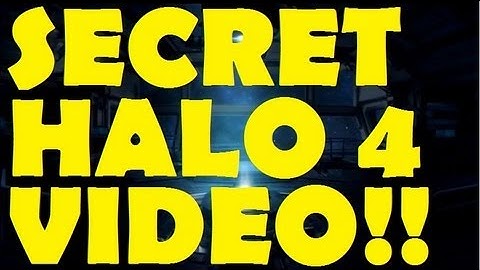 Secret Halo 4 Waypoint Video!
