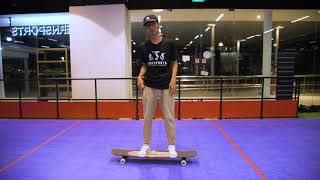 Ernsports tutorial (Longboard) Episode 2: Cross-Step