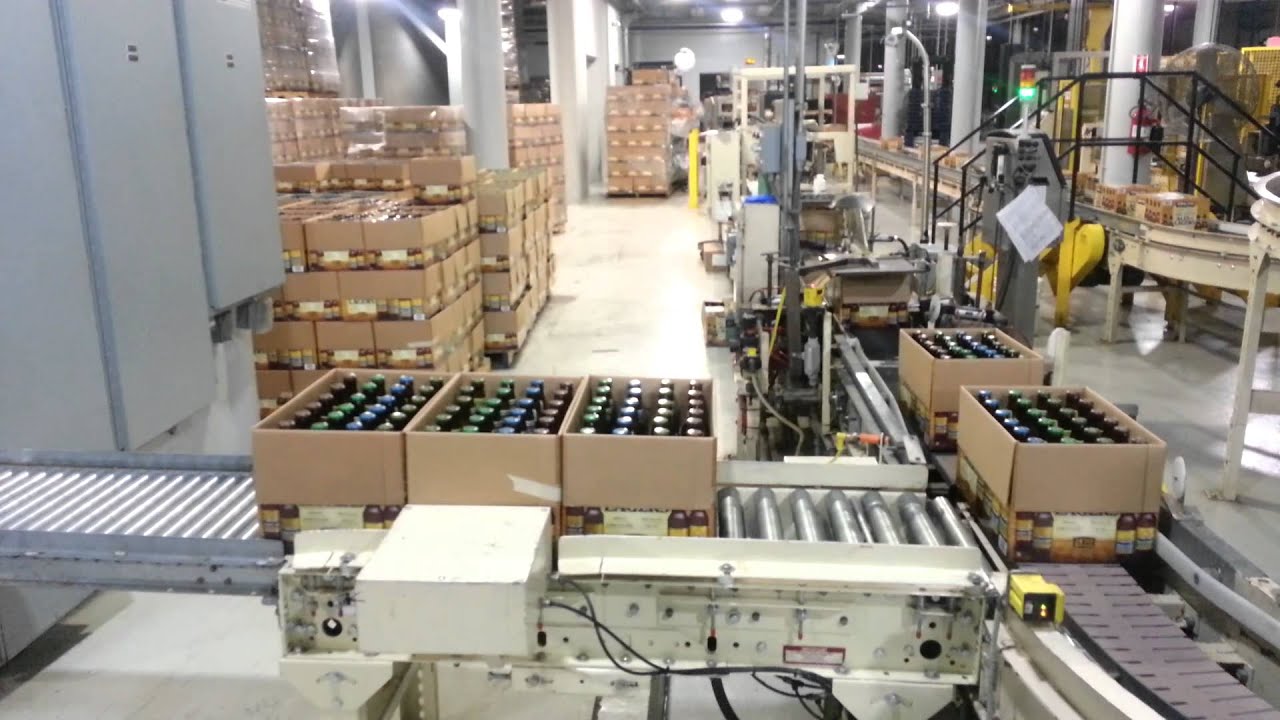 Gordon Biersch packaging line