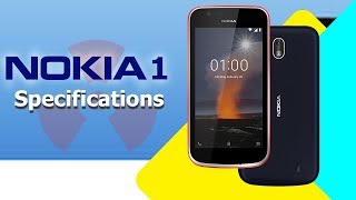 Nokia 1 Specifications: The Budget Android Oreo Go Smartphone