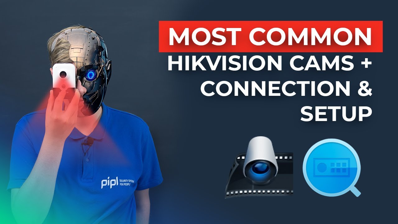 How to SETUP and CONNECT HIKVISION security cameras - YouTube